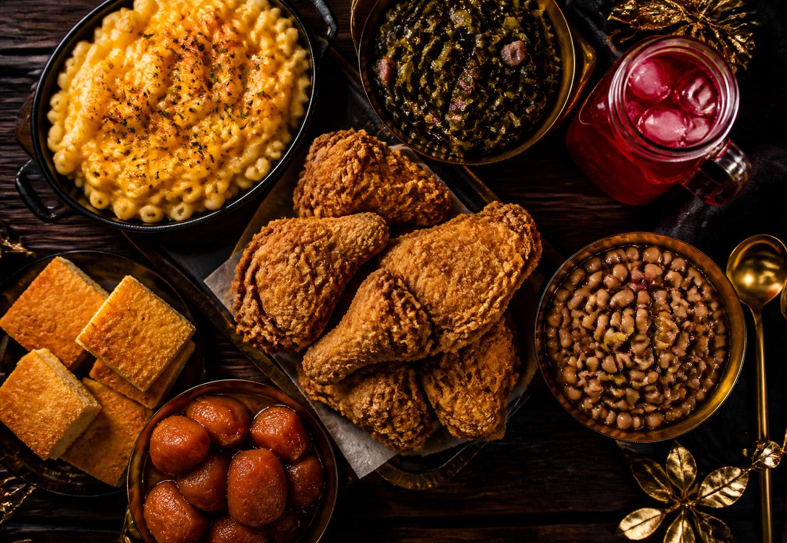 Southern soul food feast